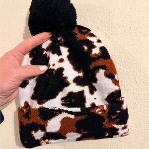 Stylish Black and Brown Beanie
